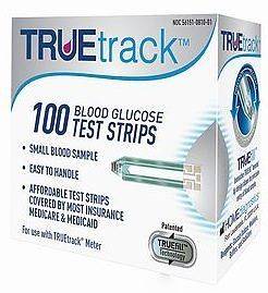 New Mint 100 ct True Track Diabetic Test Strips Exp 7/2013 100 qty NIB 