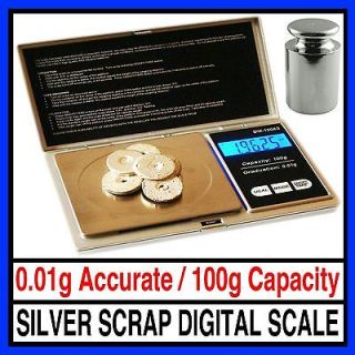   01gram Digital Jewelry Scale Weigh Antique US Gold Earrings carat ct t