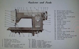 deluxe zig zag sewing machine in Crafts
