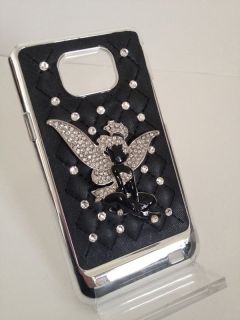 CRYSTAL BLING SAMSUNG GALAXY S2 TINKERBELL CASE MADE WITH SWAROVSKI 
