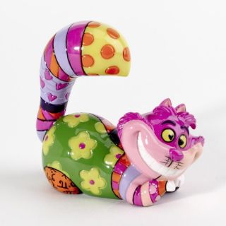 DISNEY Romero Britto Mini Figurine Alice in Wonderland Cheshire 