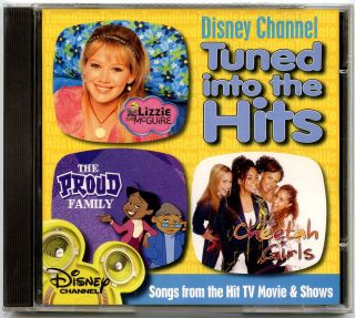 DISNEY CHANNEL   TUNED INTO THE HITS (CD, 2004)