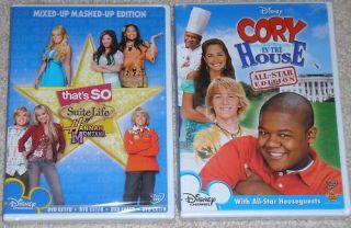 Disney DVD Lot   Cory in the House SUITE Hanna Montana