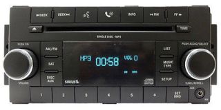 DODGE Chrysler JEEP Wranger UCONNECT Radio  CD Player Satellite 