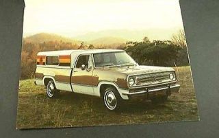 1972 72 DODGE Pickup Truck SWEPTLINE D100 w/ Sweptline Topper 