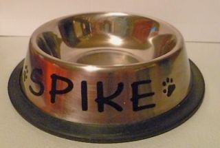 personalized dog bowl in Dog Supplies
