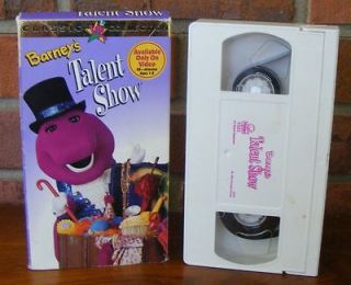 Barney   Barneys Talent Show (VHS, 1996)   40 + Minutes