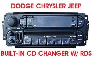 DODGE RAM JEEP CHRYSLER RBQ 6 DISC CD PLAYER CHANGER 02 03 04 05 06 