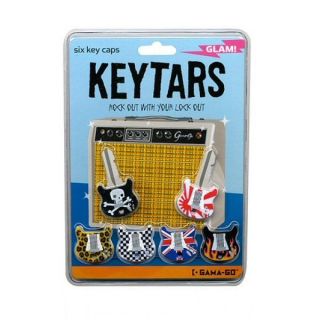 Gama Go Glam Keytars Silicone Guitar Key Caps / Covers / Toppers   6pk
