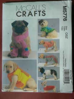 dog clothes pattern in Craft & Pet Patterns