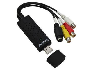 EasyCap USB2.0 TV DVD VHS Realtime Capture Dongle Adapter all Windows 