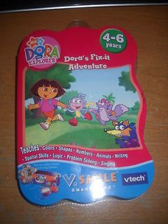 Nick Jr. Dora The Explorer Doras Fix It Adventure V.Smile Game 