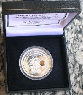 Cook 2005 Battle of Trafalgar Silver Coin,Proof,Wit​h Box and COA