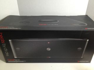 Monster Beats By Dre  BEATBOX  iPhone iPod Sound Dock Black Brand 