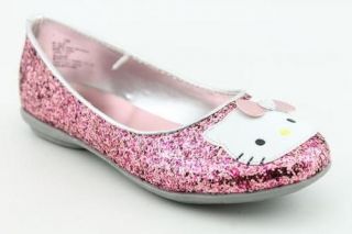 NIB Hello Kitty Toddler/Little Girl Julia Sequined Pink Ballet Flat 