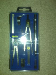 Helix Professional Drawing Set 9 Pieces. New in Box #01340