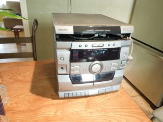Audiophase HS325 AM FM Dual Cassette Player Radio Music System