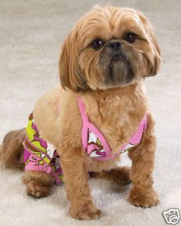 Casual Canine Maui Flowers Bikini   Small   Dog Clothes