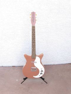 DANELECTRO 59 6 STRING ELECTRIC GUITAR WITH NICE HARD CASE