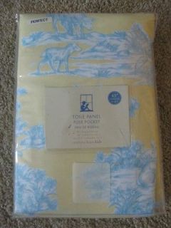 blue toile curtains in Curtains, Drapes & Valances