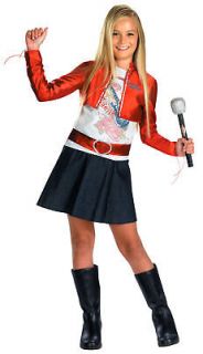 Hannah Montana Miley Cyrus Pop Star Child Costume 6991