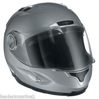 Scorpion EXO 1000 New Motorcycle Helmet Silver Medium Med M Fiberglass 