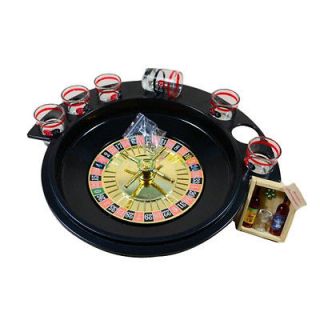 Drinking Game Six Cups Of Russian Rotary Table Dining Bar Gadget Stuff 