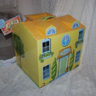   HTF 5sies DOLLHOUSE DOLL HOUSE n box unopened paper dolls & acc unused