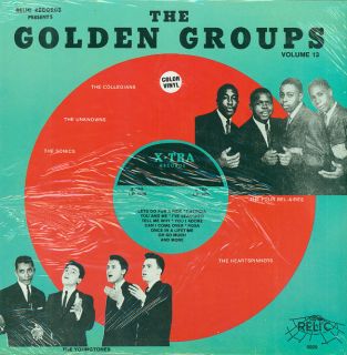   GROUPS Vol 13 Best of X TRA RECORDS LP NEW SEALED COLOR VINYL DOO WOP