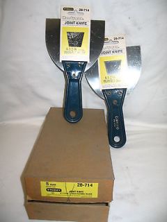   Stanley Handyman joint knife #28 714 new 4 1/2 blade X2 drywall old