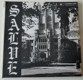 Vassar College Gold Dusters & G Stringers Salve 1963 Folk LP Record