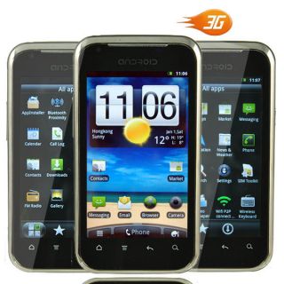   Unlocked 4.0 Dual Sim Android4.0 Smart Moblie WIFI GPS Phone 6573