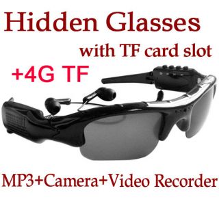 Video Sunglasses DVR  player Hidden DV Recorder Camera Camcorder+ 