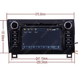 Car GPS Navigation HD Touch Screen Radio TV DVD Player for 2007 11 