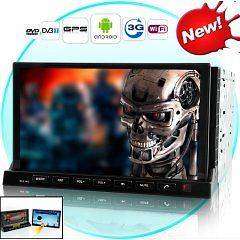   – Car DVD with 7 Inch Detachable Android 2.3 Tablet Panel (3G+Wi