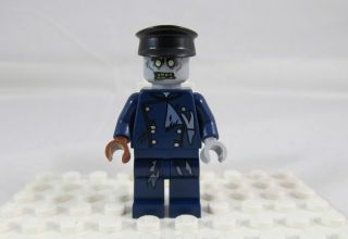 LEGO Monster Fighter Zombie Hearse Driver Chauffeur Minifigure New