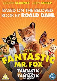 used fantastic mr fox dvd