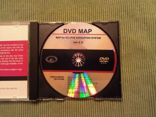   ECLIPSE AVN 5435 MDV 11D DVD MAP GPS Navigation 454 5435 30D 5500