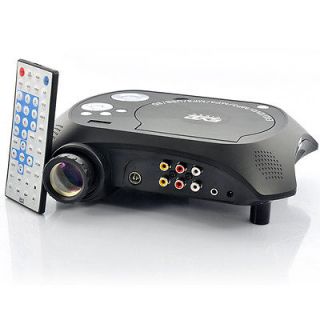   Projector DVD Player 480x320 20 ANSI Lumens 1001  MP4 FLV AVI