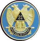 32nd Degree Scottish Rite Masonic Freemason Car Bumper Sticker