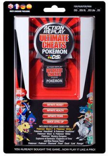 ACTION REPLAY ULTIMATE CHEAT CHEATS DEVICE FOR DSi NDS POKEMON WHITE 