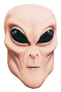 ALIEN UFO Extra Terrestrial ET Latex Full Mask Costume Prop Flesh