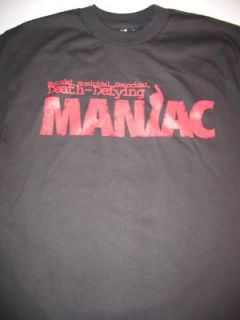 ECW SABU Death Defying Maniac Wrestling T shirt WWE TNA
