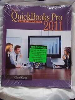 Using Quickbooks Pro 2011 for Accounting by Glenn Owen (2011 