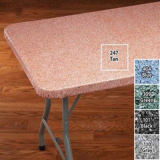 Granite Elasticized Banquet Tablecover [GREEN Fits Tables 30x 72]