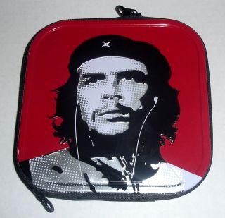 Rare Che Guevara Metal Red CD Case DVD 24 Ct. Holder Storage