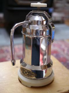   STELLA Stainless Art Deco Prodotto Brevettato Espresso Maker Electric