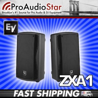 x2) EV ZXA 1 Electro Voice ZXA1 Powered PA Speaker PROAUDIOSTAR