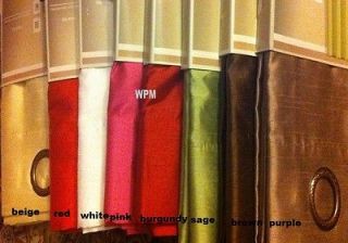 grommet curtain panels in Curtains, Drapes & Valances