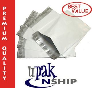 100 POLY MAILER PLASTIC SHIPPING BAGS ENVELOPES 10 X 13